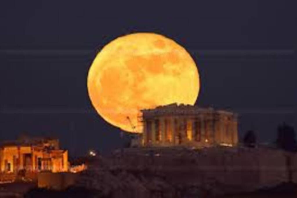 Rooftop Studio, Acropolis View! Atenas Exterior foto