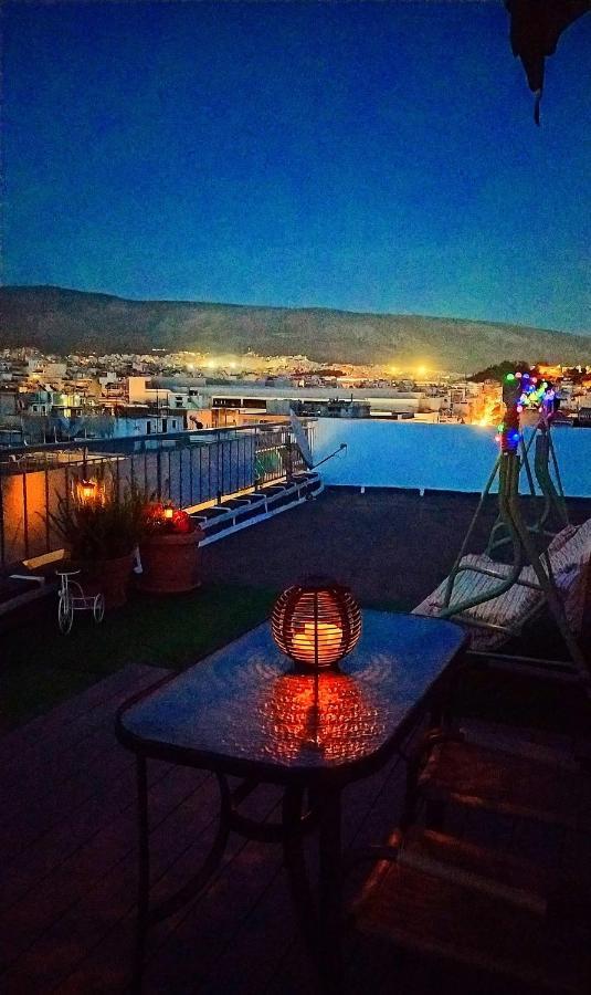 Rooftop Studio, Acropolis View! Atenas Exterior foto