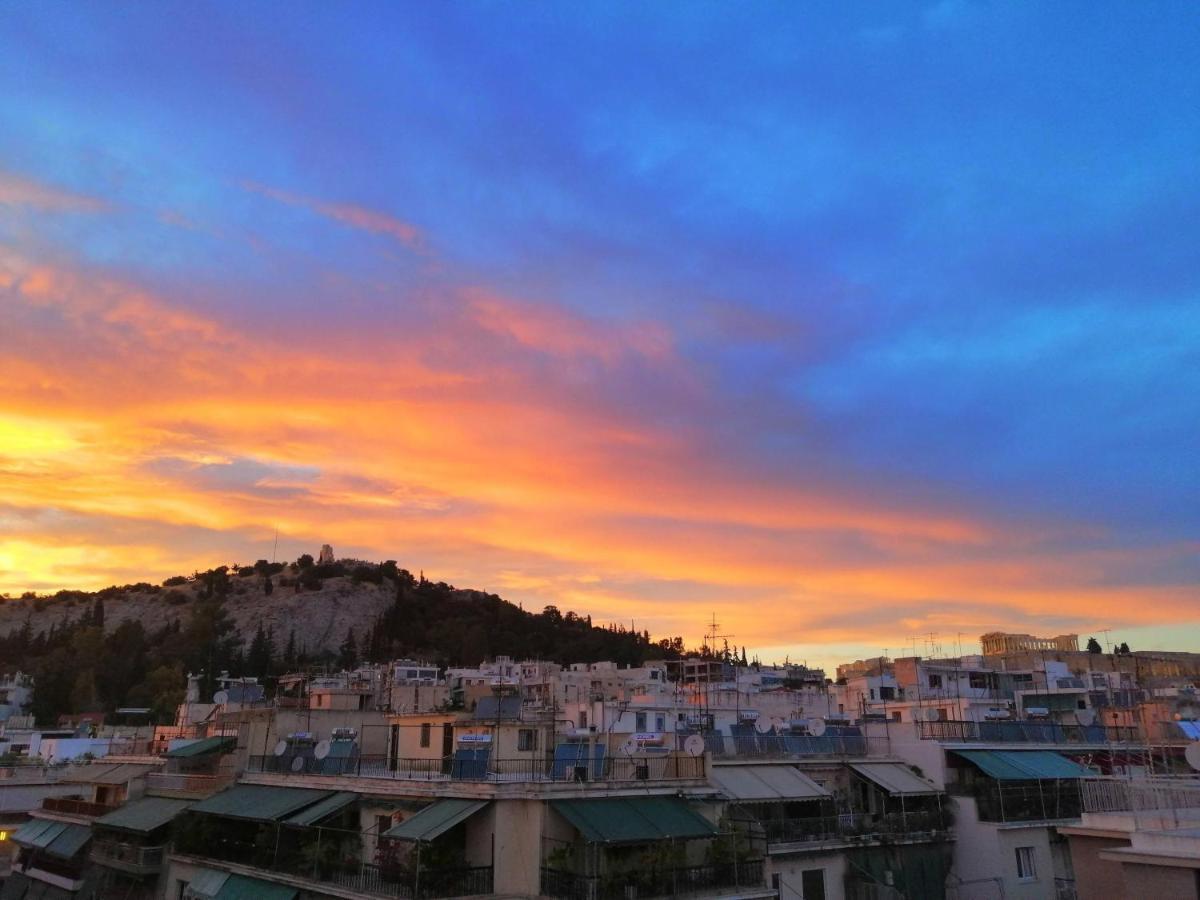 Rooftop Studio, Acropolis View! Atenas Exterior foto